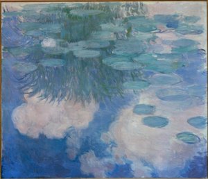 Waterlelies door Claude Monet