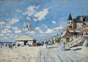 Op het strand van Trouville