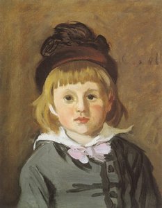 Portret van Jean Monet, ca. 1872 door Claude Monet