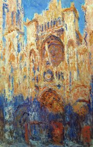 Kathedraal van Rouen door Claude Monet