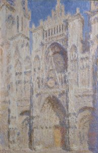 Kathedraal van Rouen: Het portaal (zonlicht), 1894