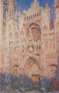 Kathedraal van Rouen bij zonsondergang, 1892-1894