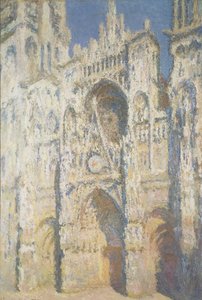 Kathedraal van Rouen in volle zonlicht: Harmonie in blauw en goud, 1894