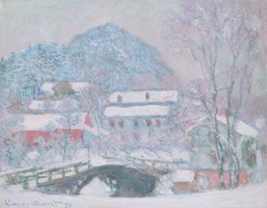 Sandvika, Noorwegen door Claude Monet