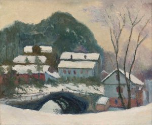 Sandviken, Noorwegen, 1895 door Claude Monet
