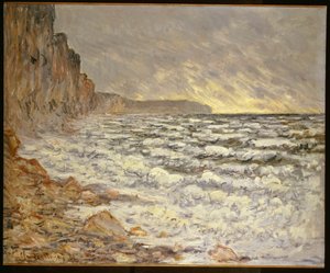 Kust, Fecamp door Claude Monet