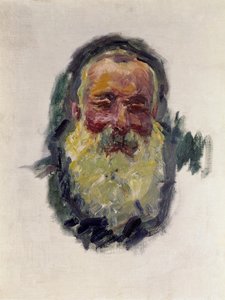 Zelfportret, 1917 door Claude Monet