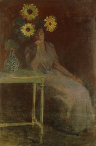 Suzanne met zonnebloemen, c.1889