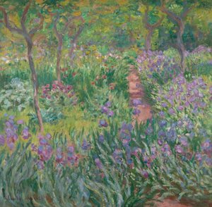 De kunstenaar door Claude Monet
