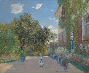 Het huis van de kunstenaar in Argenteuil