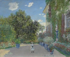Het huis van de kunstenaar in Argenteuil, 1873