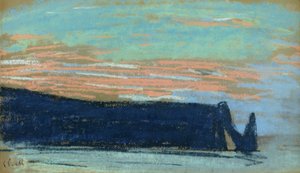 De klif bij Etretat, c.1885