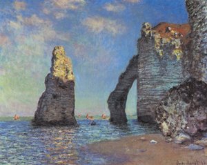De kliffen bij Étretat