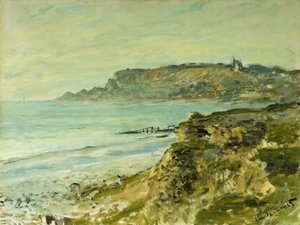 De kliffen bij Sainte-Adresse; La Falaise de Saint Adresse, 1873