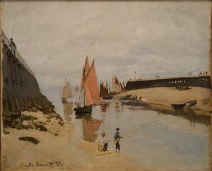 De haven van Trouville