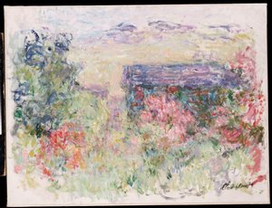 Het Huis Door de Rozen door Claude Monet