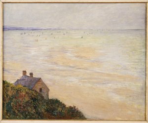 De hut bij Trouville, eb door Claude Monet