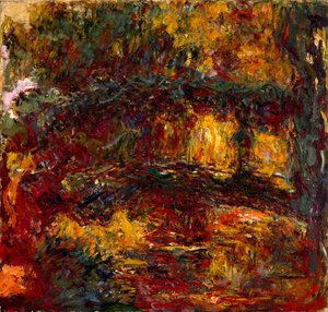De Japanse Brug, 1923 door Claude Monet