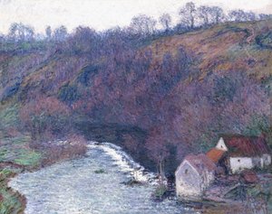 De Molen bij Vervy, 1889 door Claude Monet