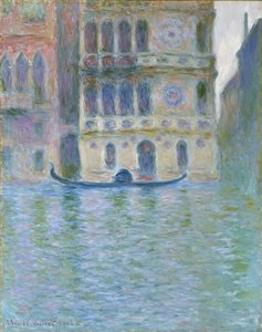 Het Palazzo Dario, 1908 door Claude Monet