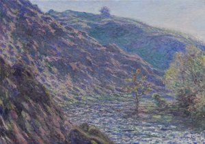 De rivier Petite Creuse door Claude Monet