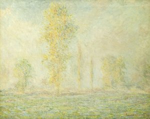 De Prairie in Giverny; La Prairie a Giverny, 1888 door Claude Monet