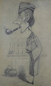 De Schot met een pijp, 1857