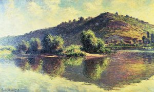 De Seine bij Port-Villez, 1883 door Claude Monet