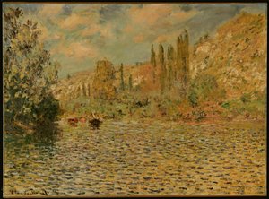De Seine bij Vetheuil door Claude Monet