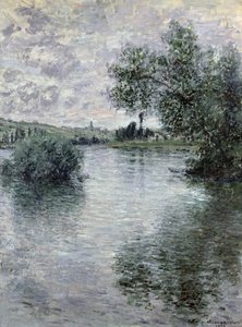 De Seine bij Vetheuil door Claude Monet