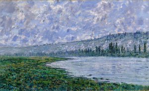 De Seine bij Vétheuil, 1880 door Claude Monet