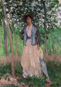 De wandelaar (Suzanne Hoschedé), 1887