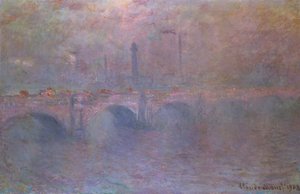 De Theems bij Waterloo Bridge, 1903