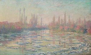 De Dooi op de Seine, nabij Vetheuil, 1880