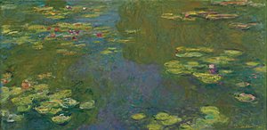 De waterlelievijver door Claude Monet