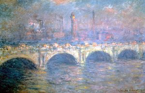 De Waterloo Bridge, Londen, 1903 door Claude Monet