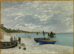 Het strand van Sainte Adresse