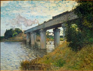 De spoorbrug bij Argenteuil