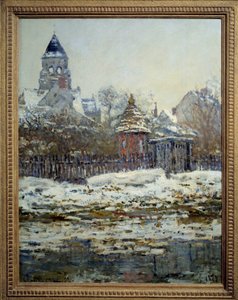 De kerk van Vétheuil