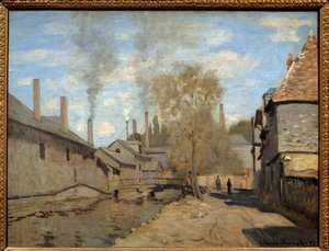 De kreek van Robec bij Rouen