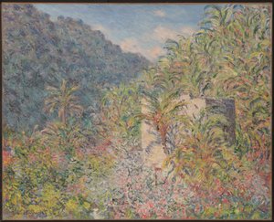 Vallei van Sasso door Claude Monet