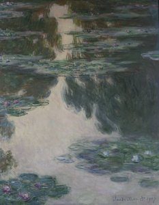 Waterlelies, 1907 door Claude Monet