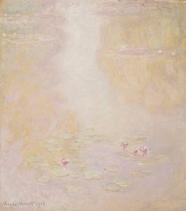 Waterlelies, Giverny, 1908 door Claude Monet