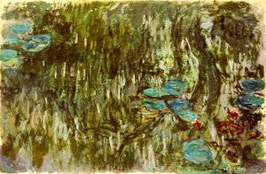 Waterlelies, Weerspiegelde Wilg, ca. 1920