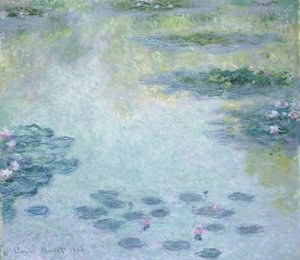 Waterlelies door Claude Monet