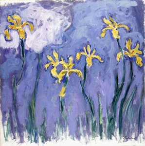 Gele Iris met Roze Wolk, ca. 1918