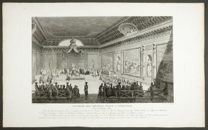 Vergadering van opmerkelijke personen, gehouden in Versailles, uit de serie Tableaux historiques de la Révolution française