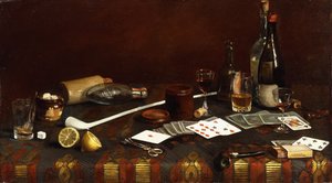 Een heren tafel door Claude Raguet Hirst