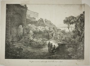 Uitzicht vanaf het tweede terras van de Villa d