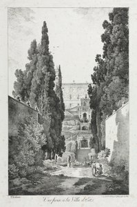Uitzicht op Villa d